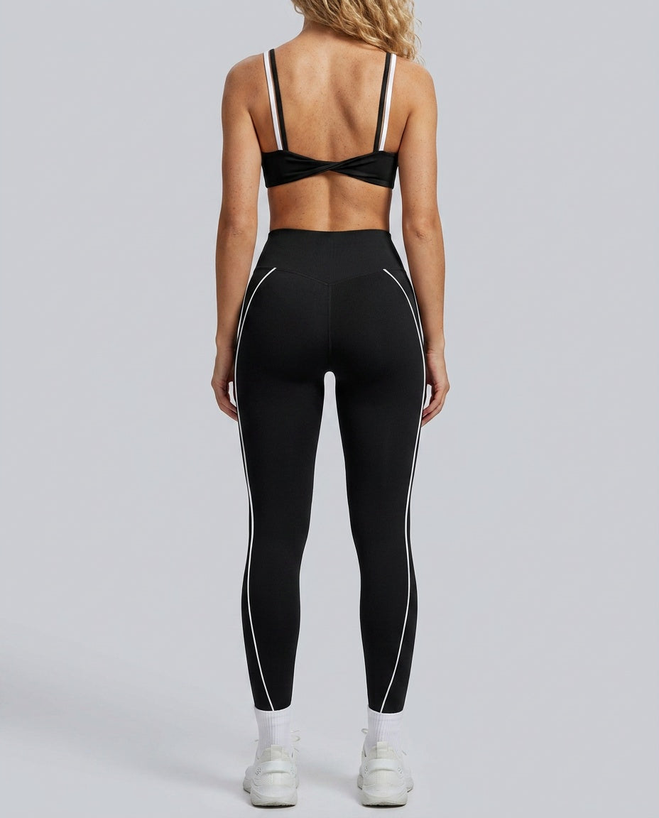 Paige | High Waist Twist Front Seamless Leggings