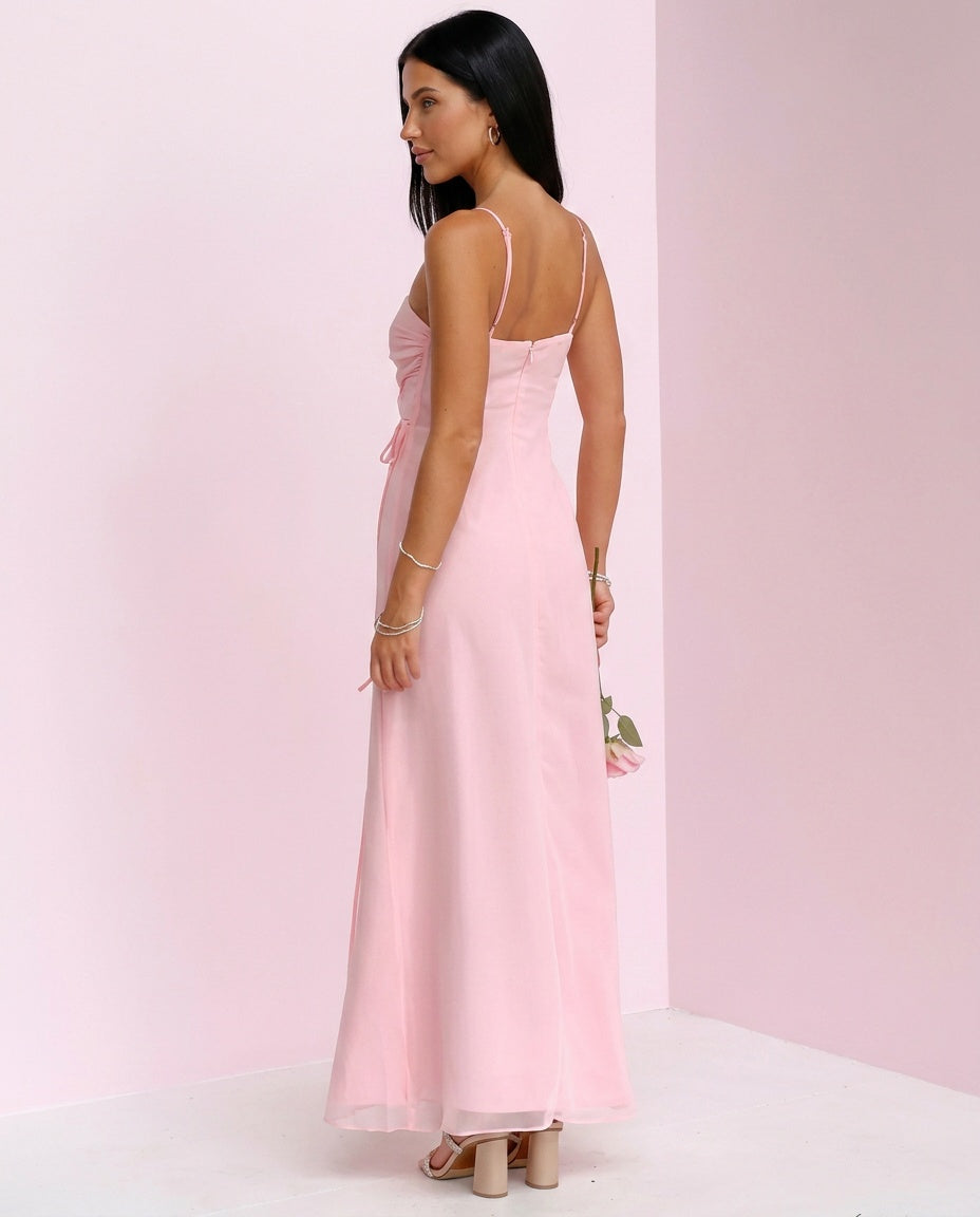 Flossie | Sleeveless Wedding Guest Maxi Dress