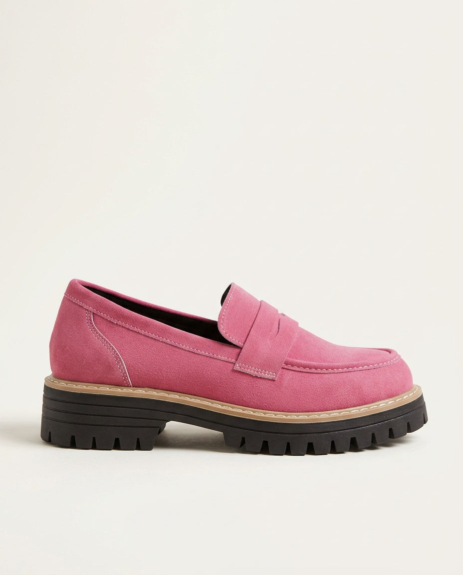 Sabine | Chunky Lug Sole Loafers