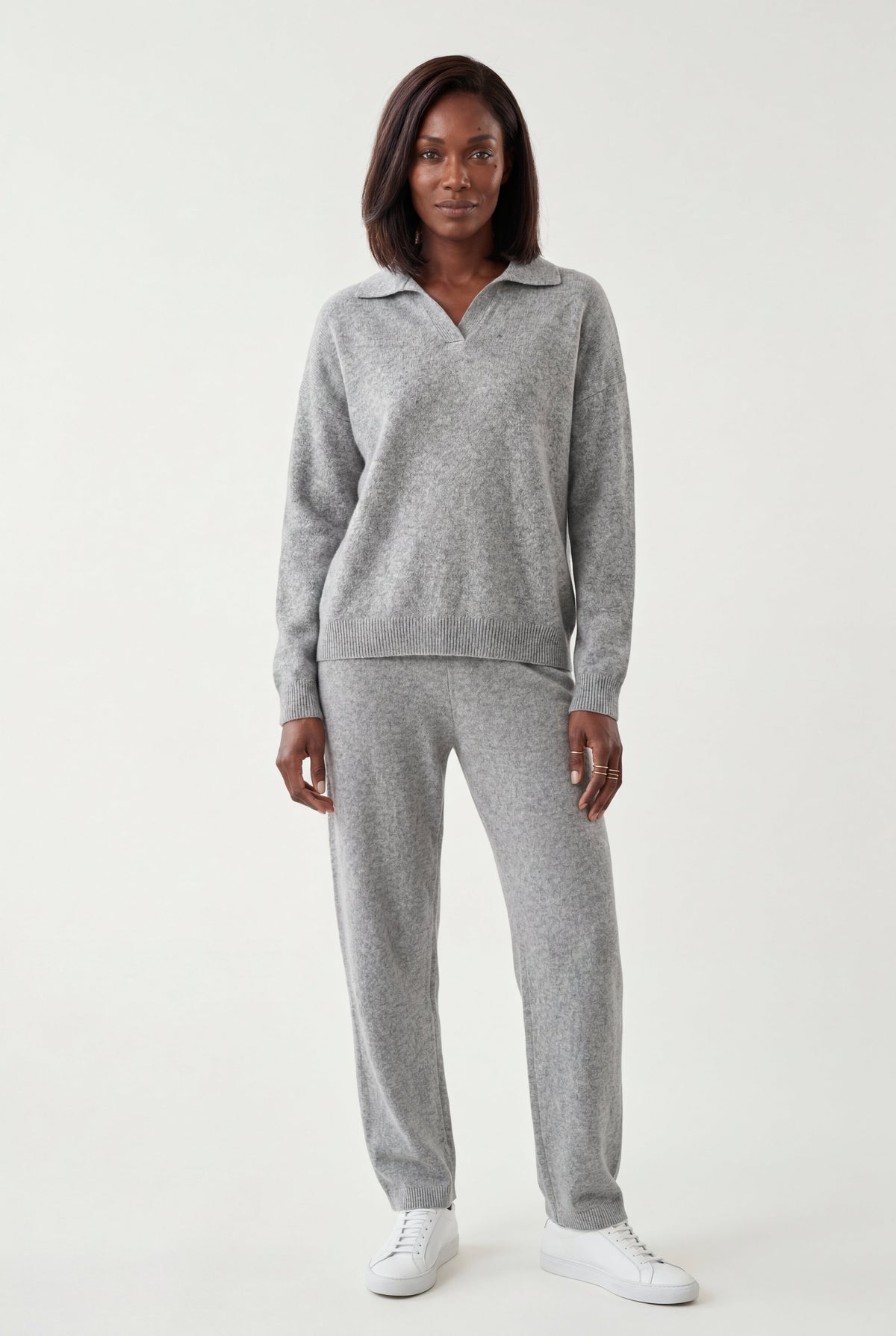Mira | Brushed Knit Wide-Leg Lounge Co-ord Set