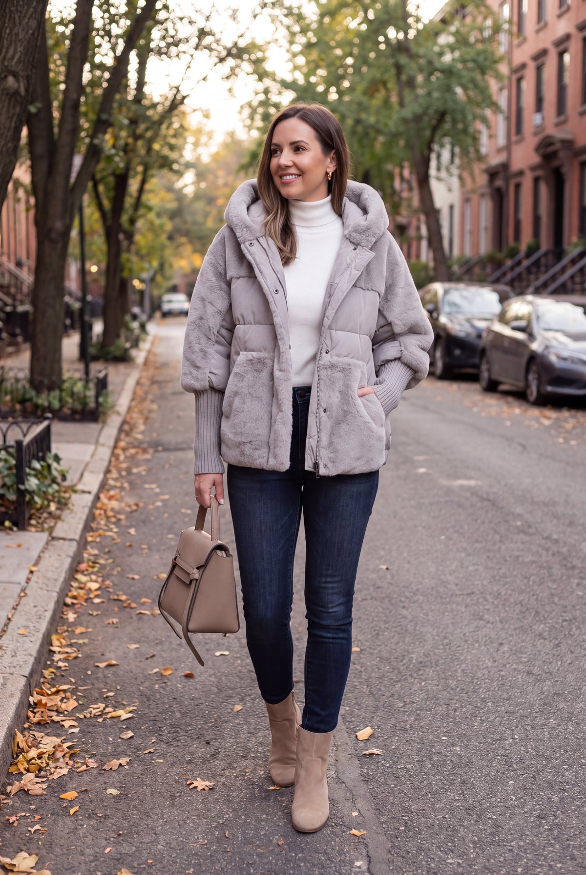 Orla | Tailored Mid-Length Hooded Coat