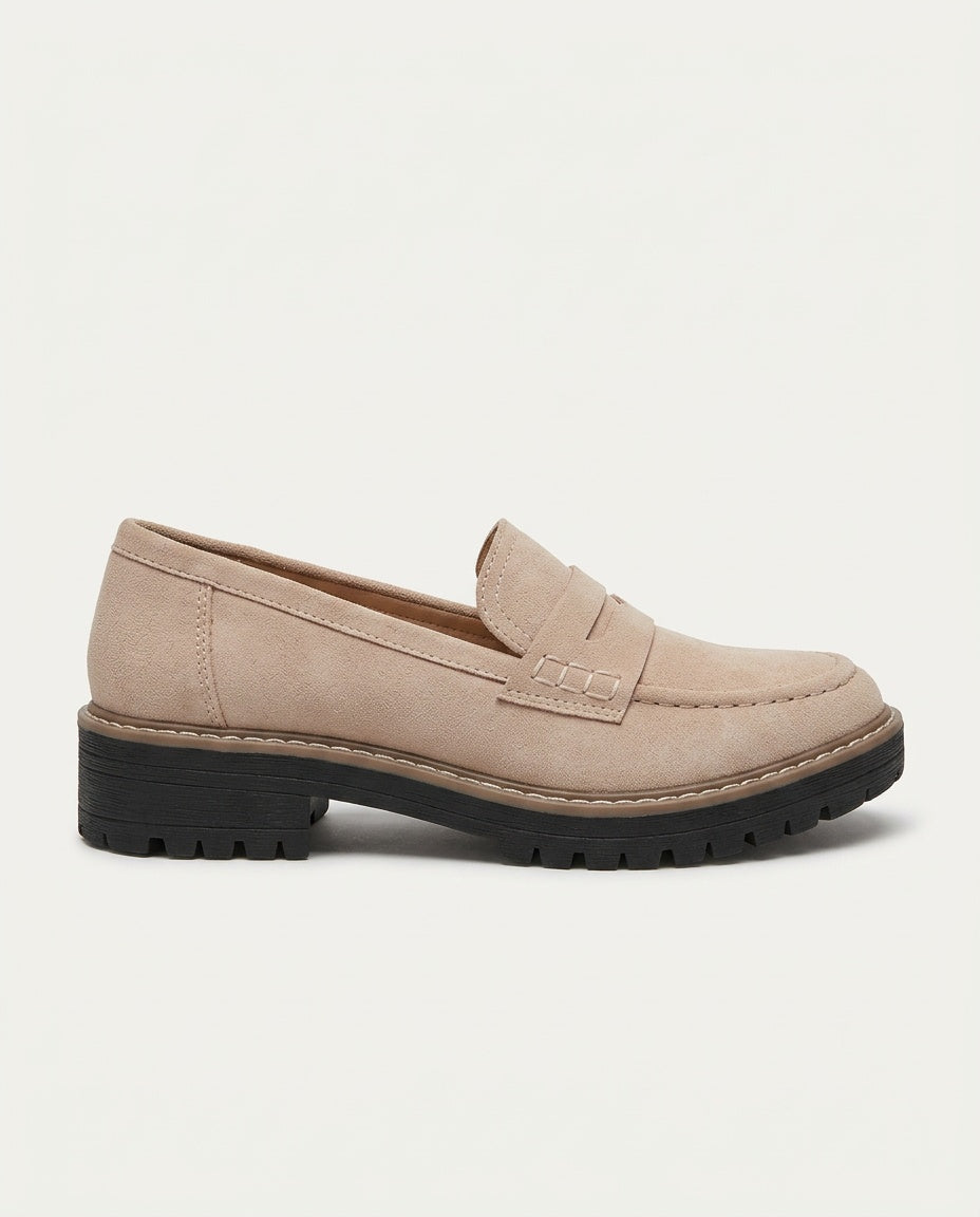 Sabine | Chunky Lug Sole Loafers