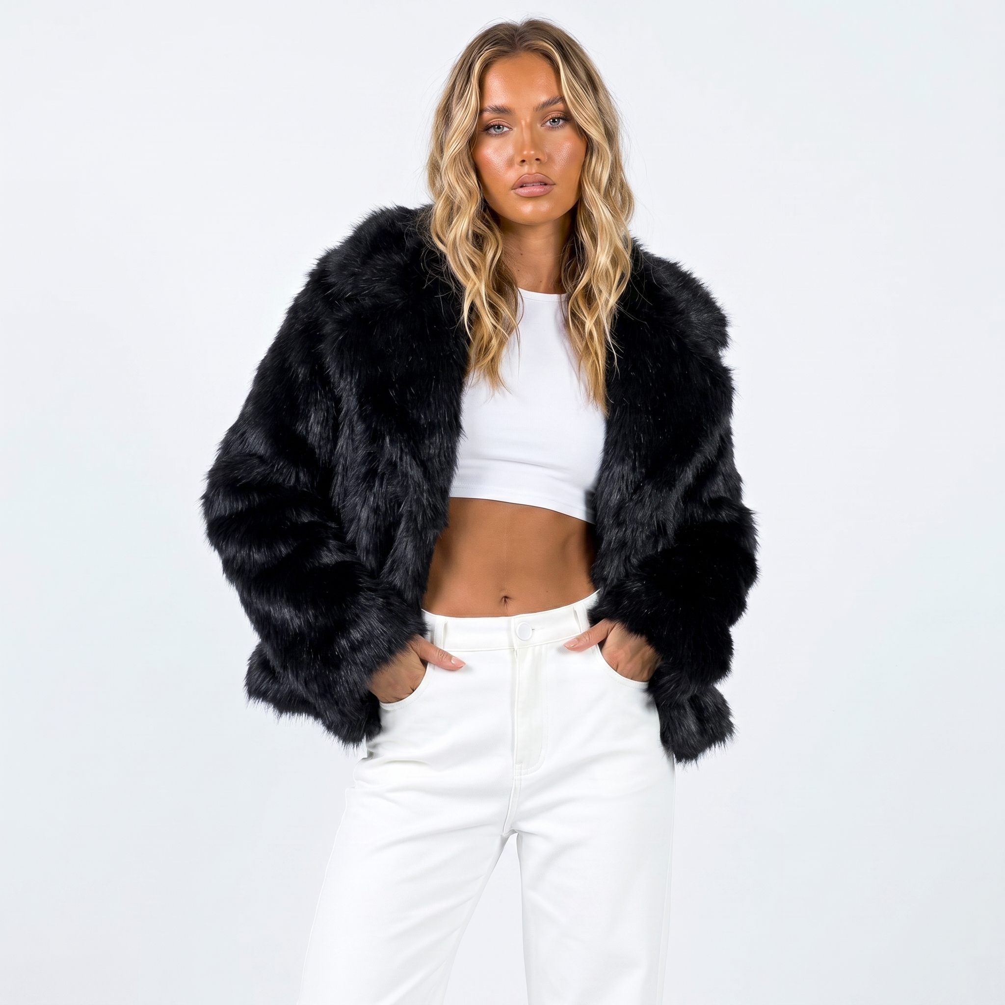 Scarlett | Faux Fur Jacket