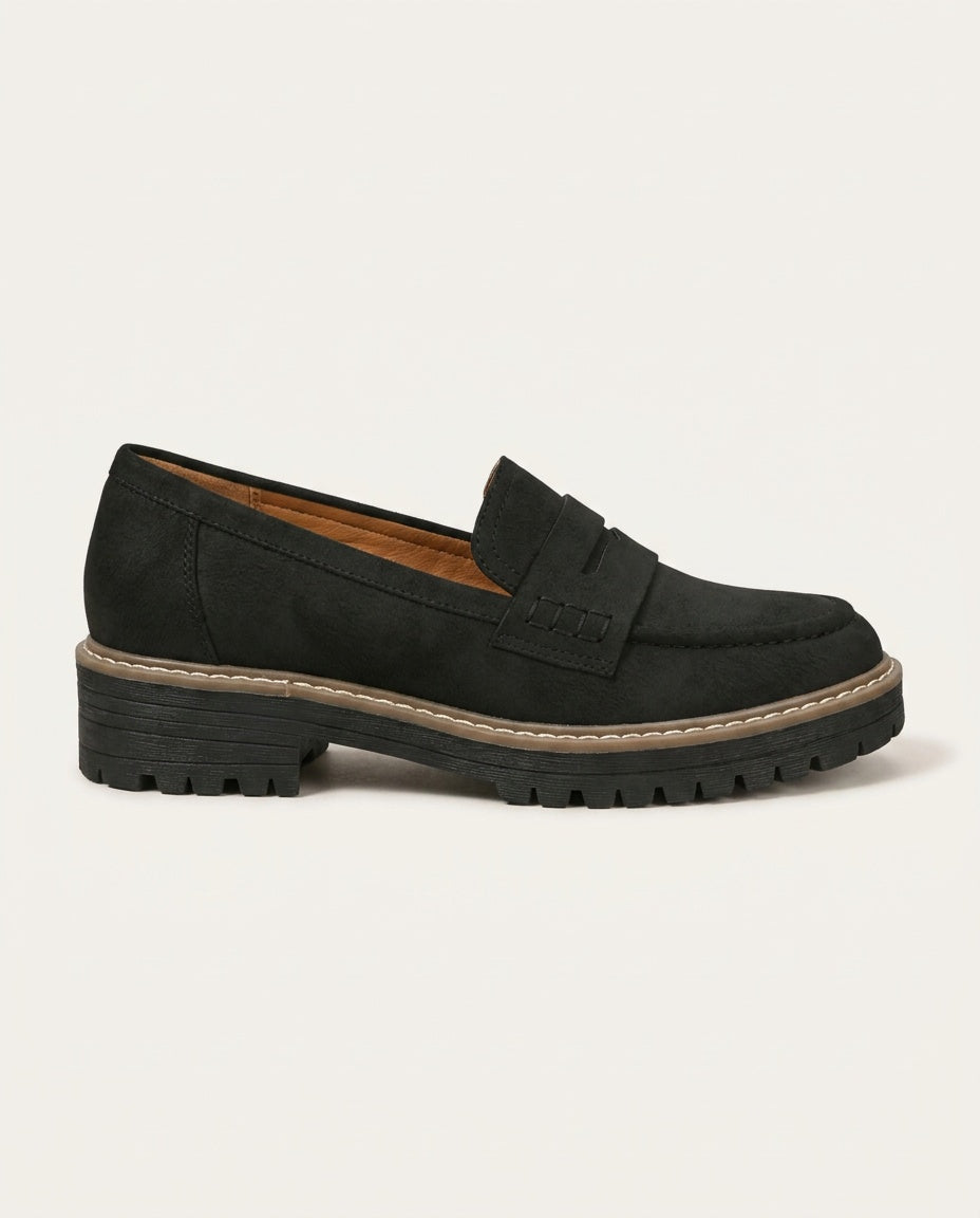 Sabine | Chunky Lug Sole Loafers