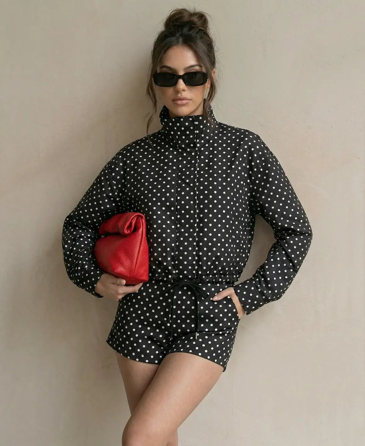 Georgia | Polka Dot Two-Piece Co-ord Set