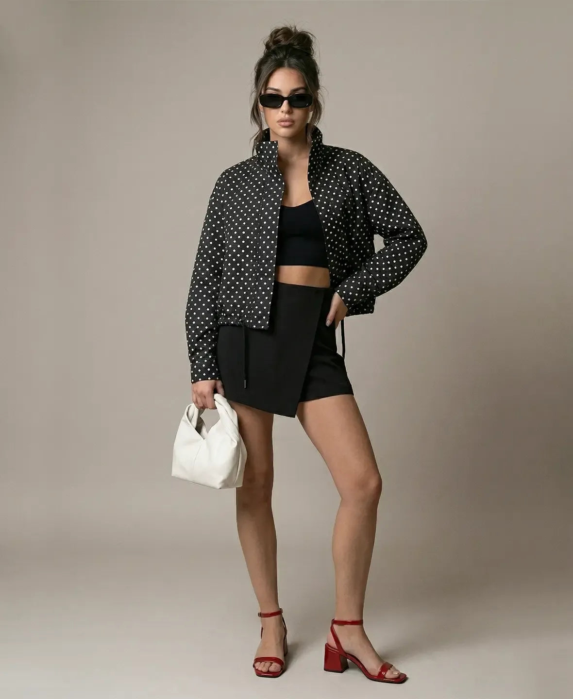 Georgia | Polka Dot Two-Piece Co-ord Set