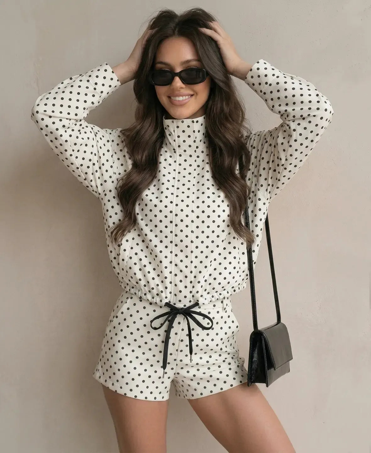 Georgia | Polka Dot Two-Piece Co-ord Set