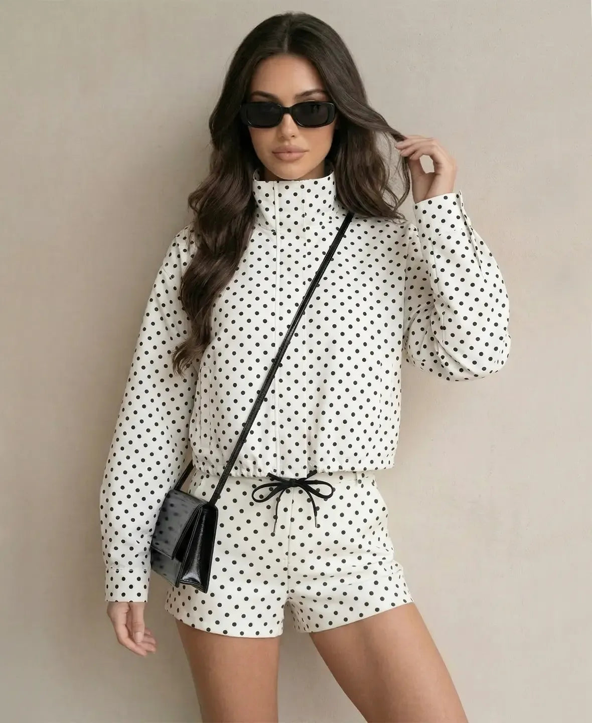 Georgia | Polka Dot Two-Piece Co-ord Set