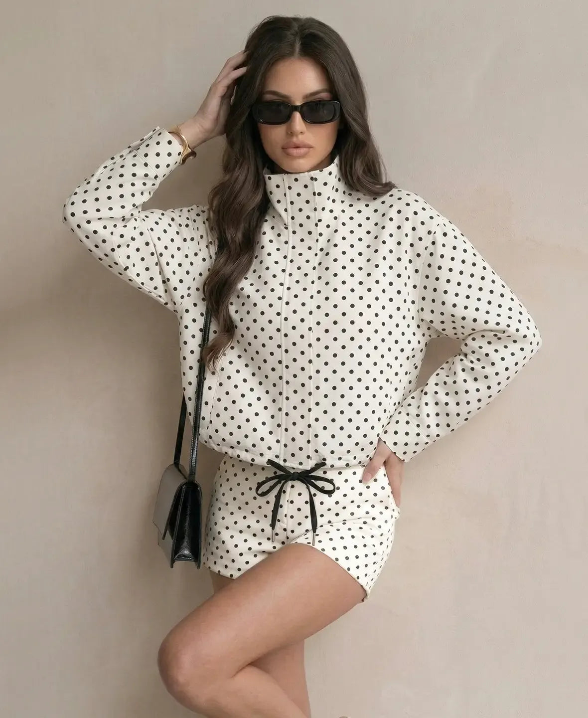 Georgia | Polka Dot Two-Piece Co-ord Set