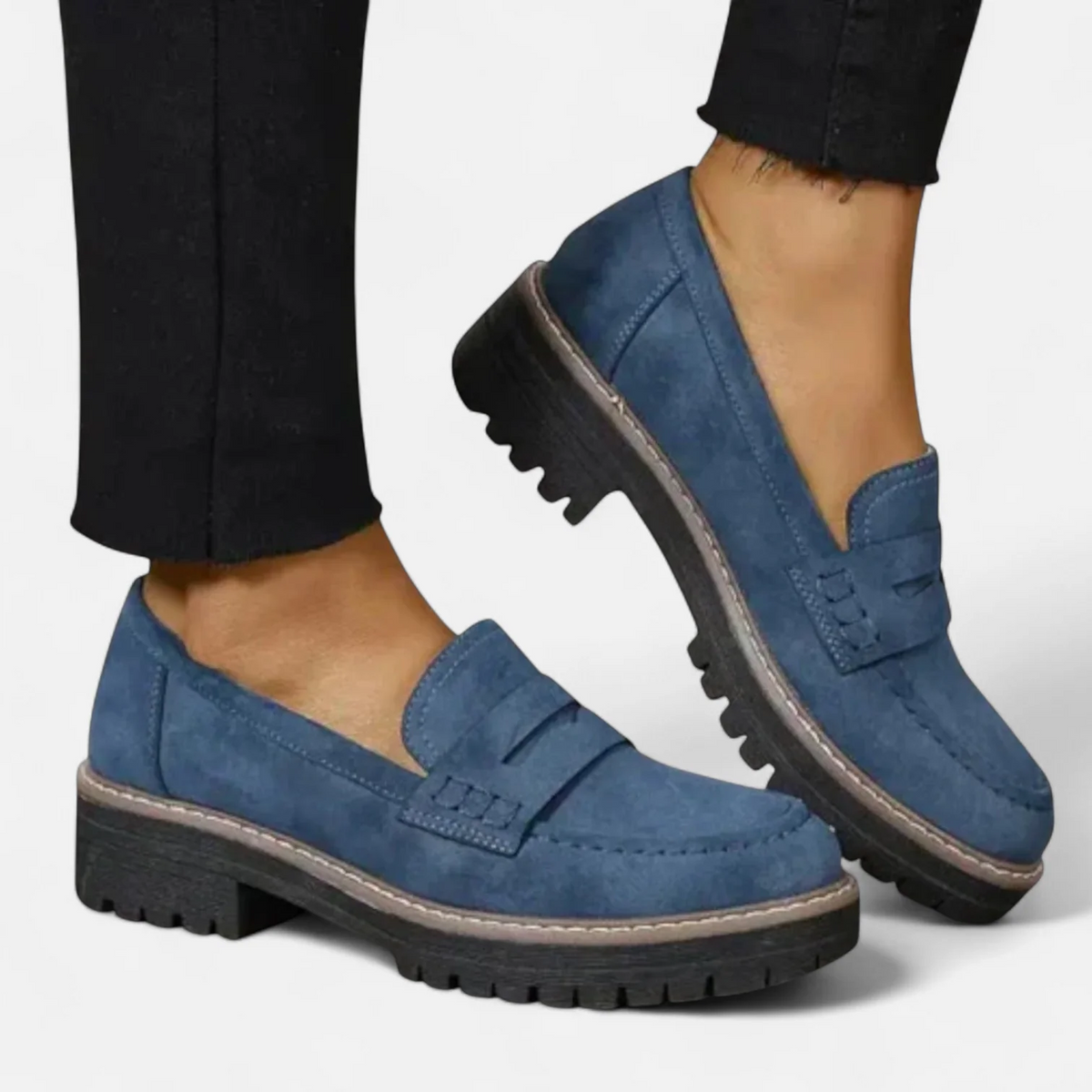 Sabine | Chunky Lug Sole Loafers