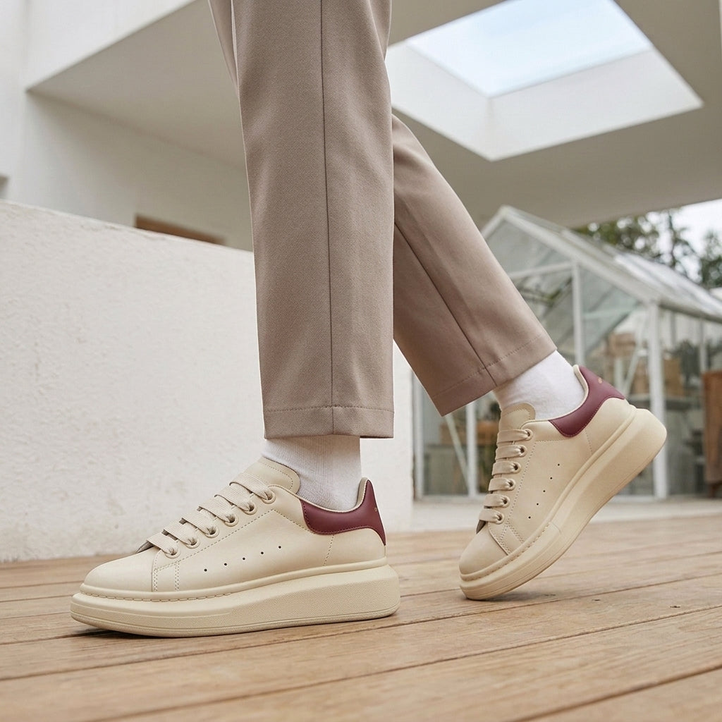 Verona | Suede-Look Platform Sneakers