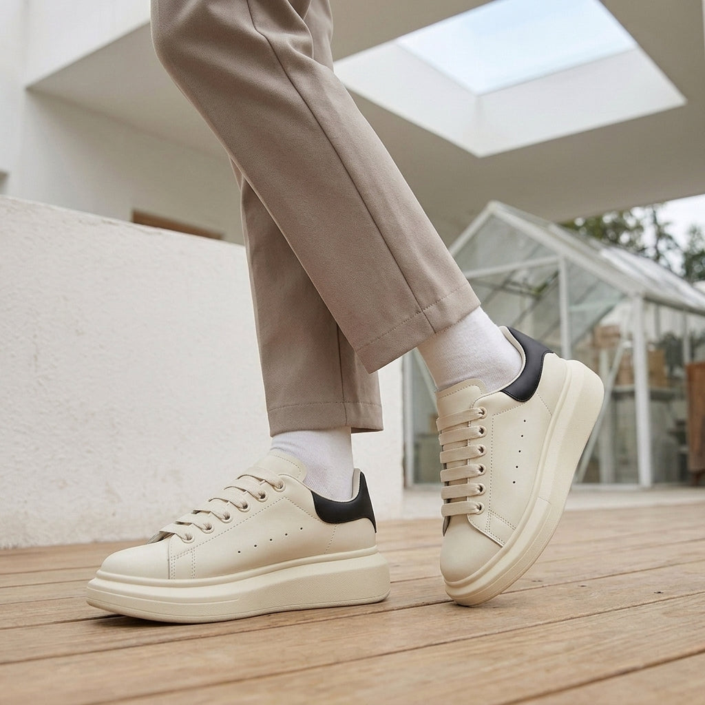 Verona | Suede-Look Platform Sneakers