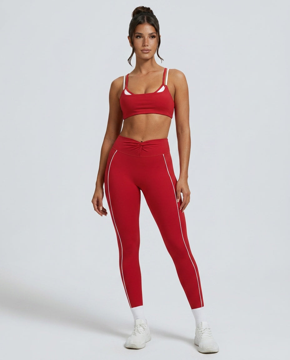 Paige | High Waist Twist Front Seamless Leggings