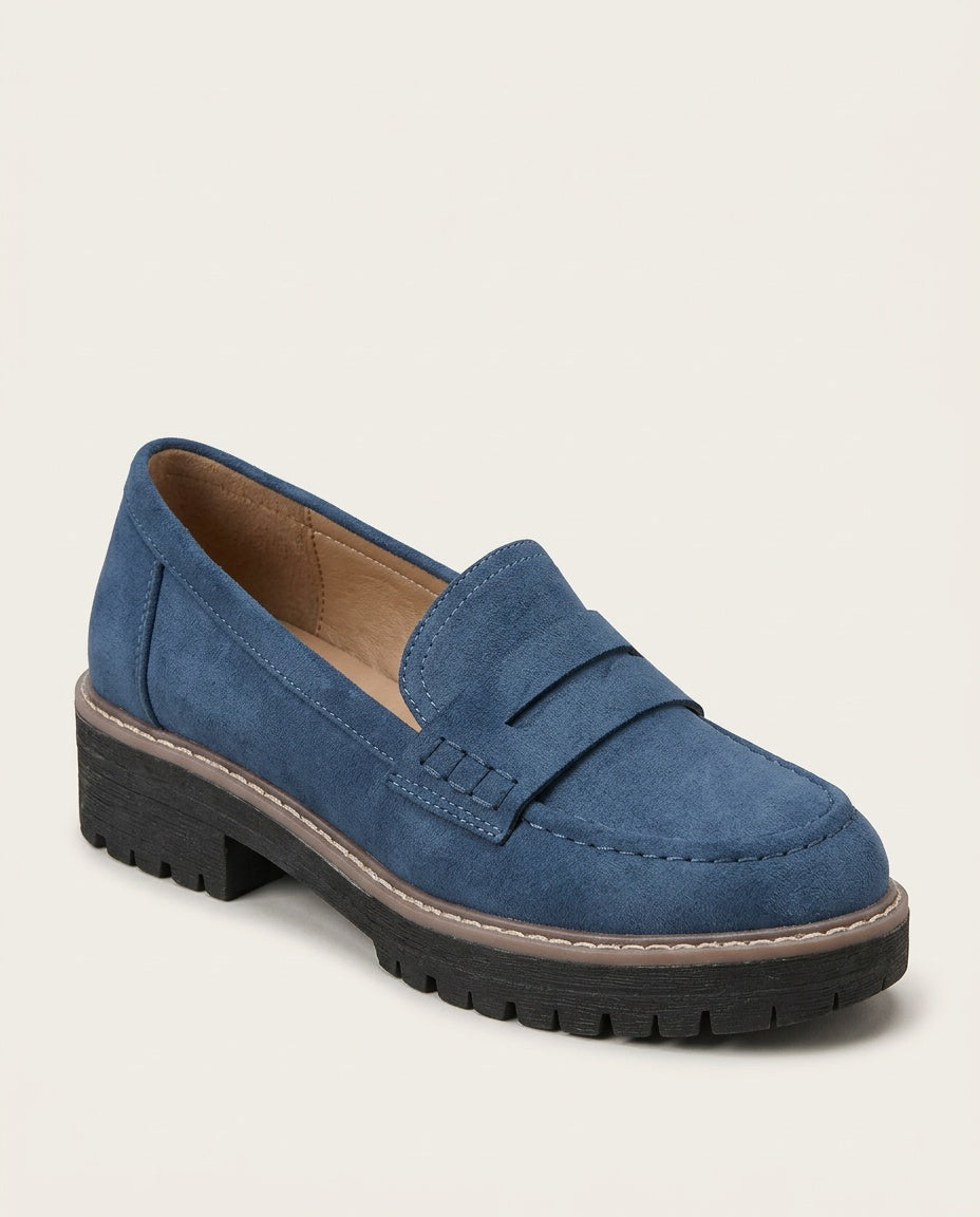 Sabine | Chunky Lug Sole Loafers
