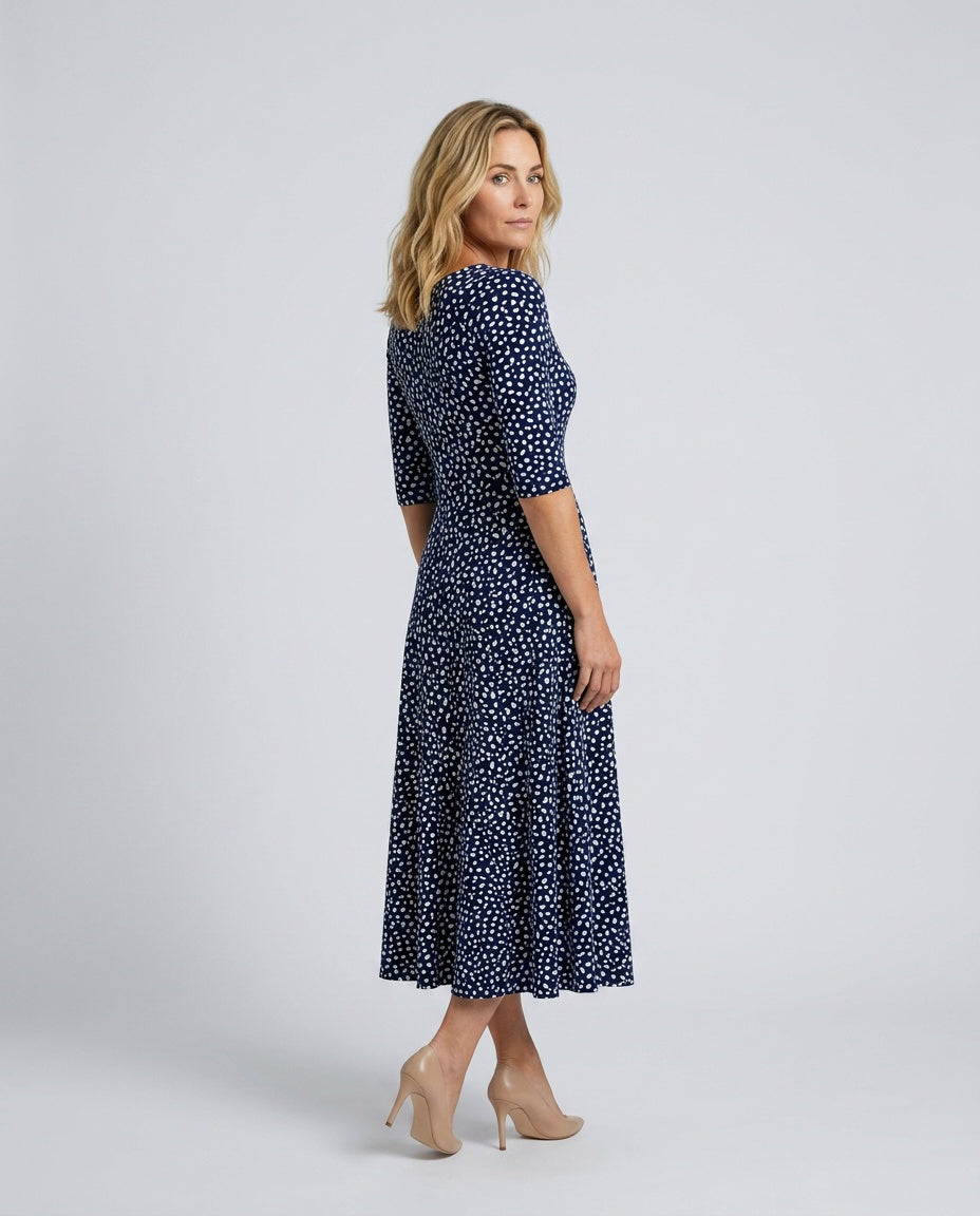 Chloe | Floral Print Pocket Maxi Dress