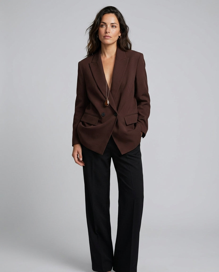 Elodie | Double-Breasted Tailored Blazer