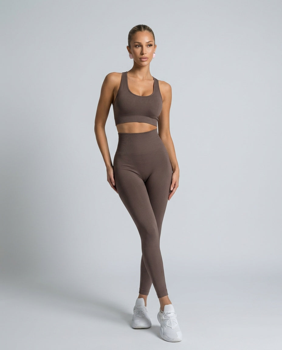 Chloe | High Waist Compression Full Length Leggings