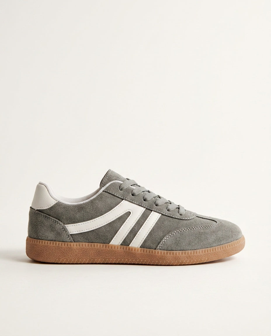 Faye | Retro Panelled Sneakers