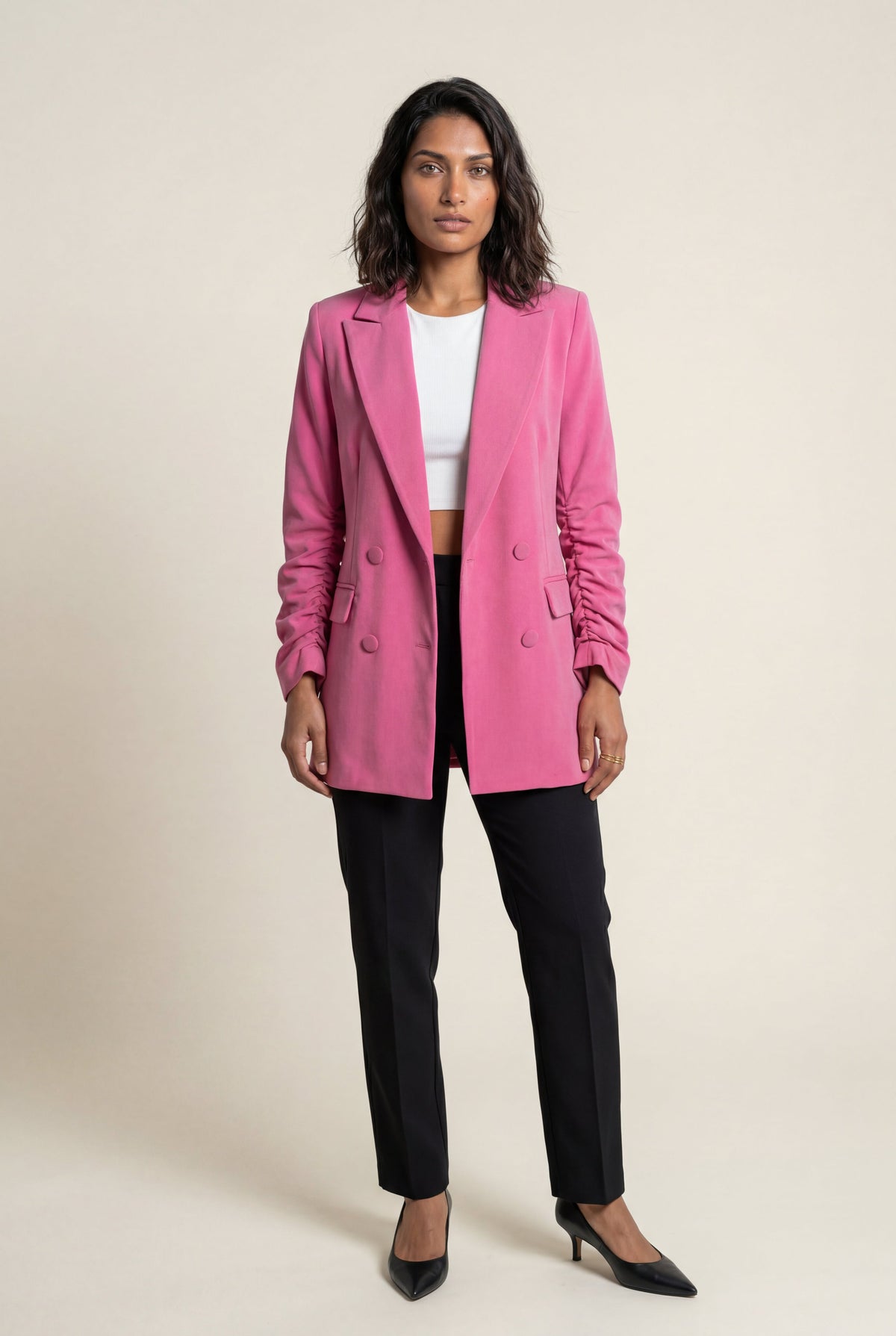 Juliette | Double-Breasted Classic Fit Blazer