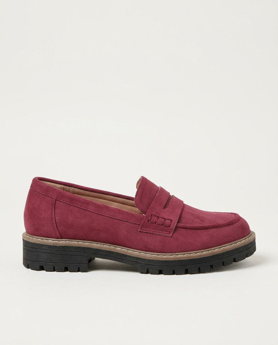 Sabine | Chunky Lug Sole Loafers