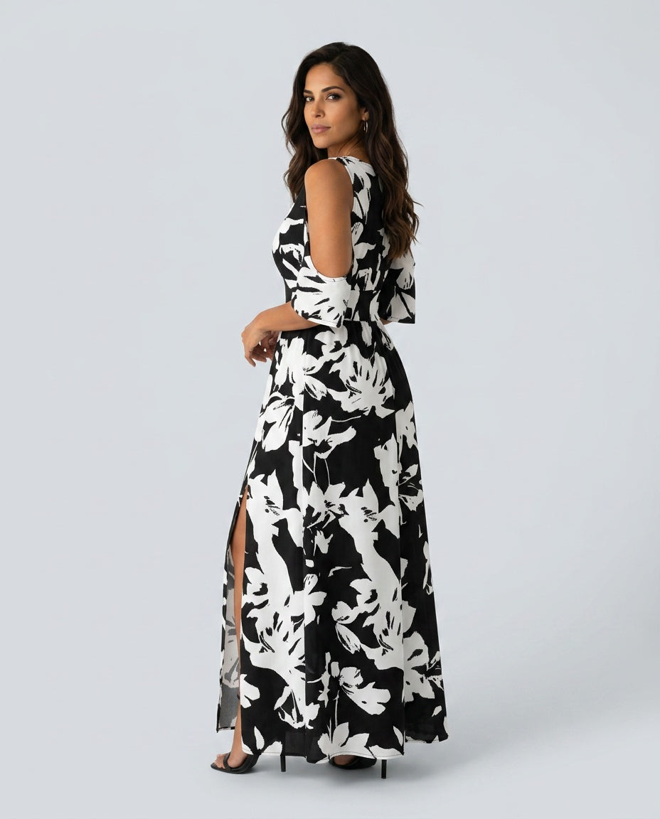 Layla | Bohemian Split Hem Maxi Dress