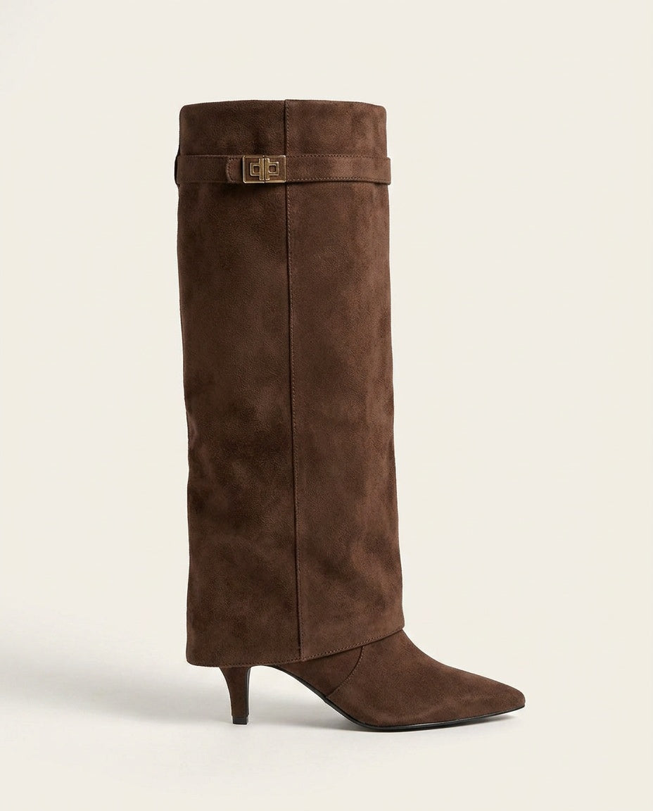 Monica | Waterproof Side-Zip Knee-High Boot