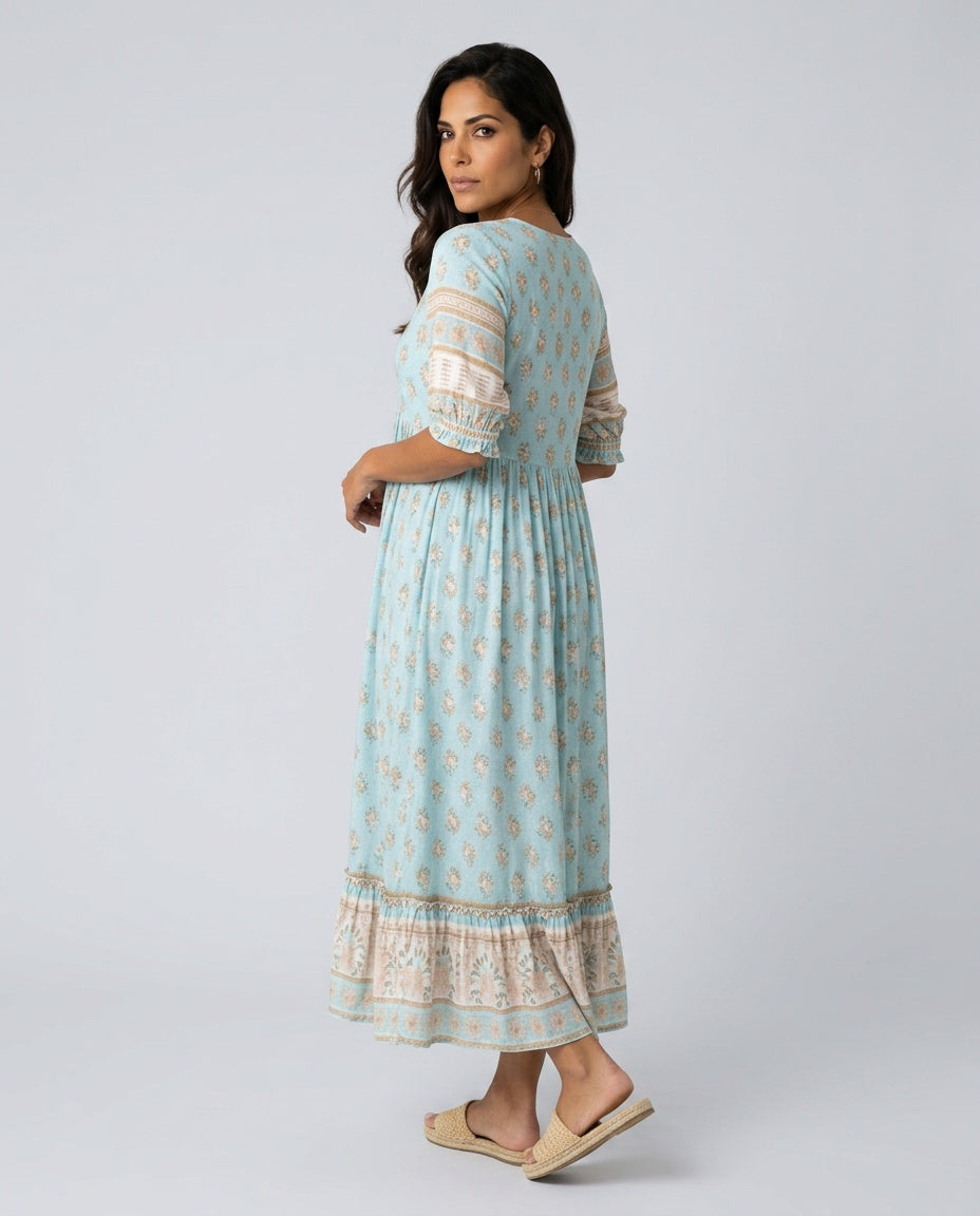 Piper | Relaxed Garden Party Midi Dress