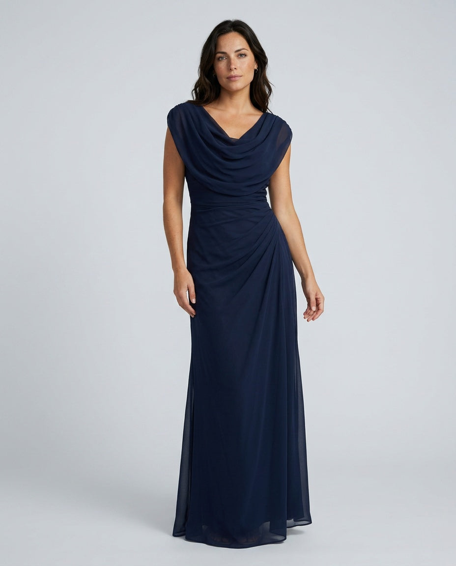 Billie | Draped Maxi Dress