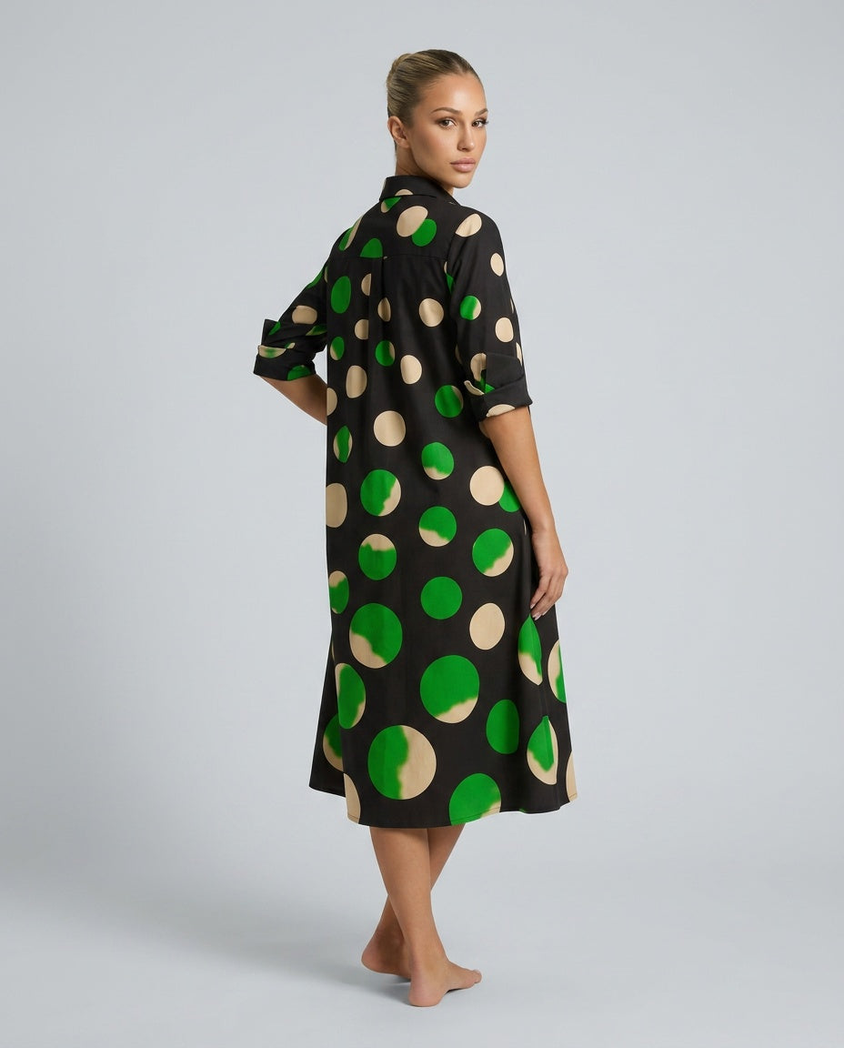 Kinsley | Flowing Lightweight Casual Midi Dress