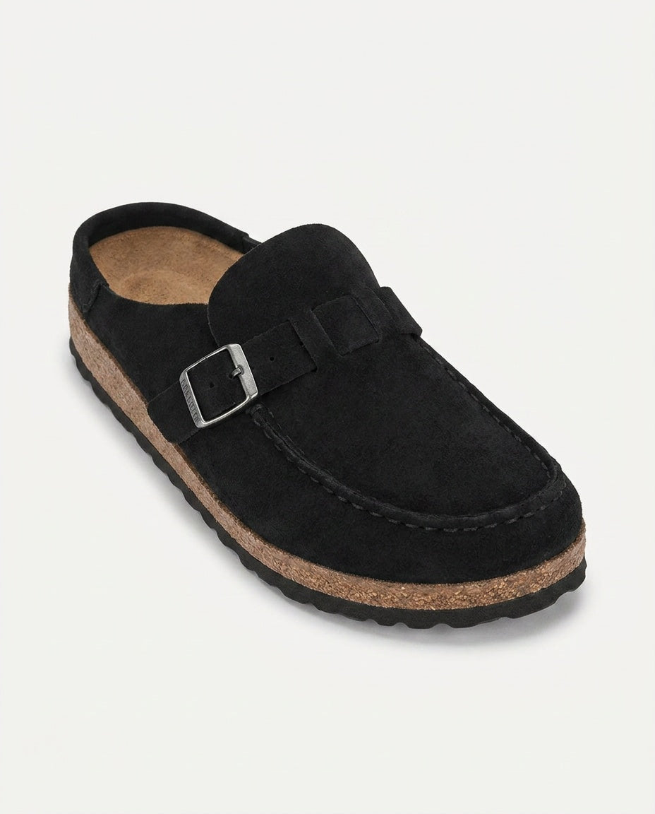Delphi | Suede-Look Slip-On Clogs