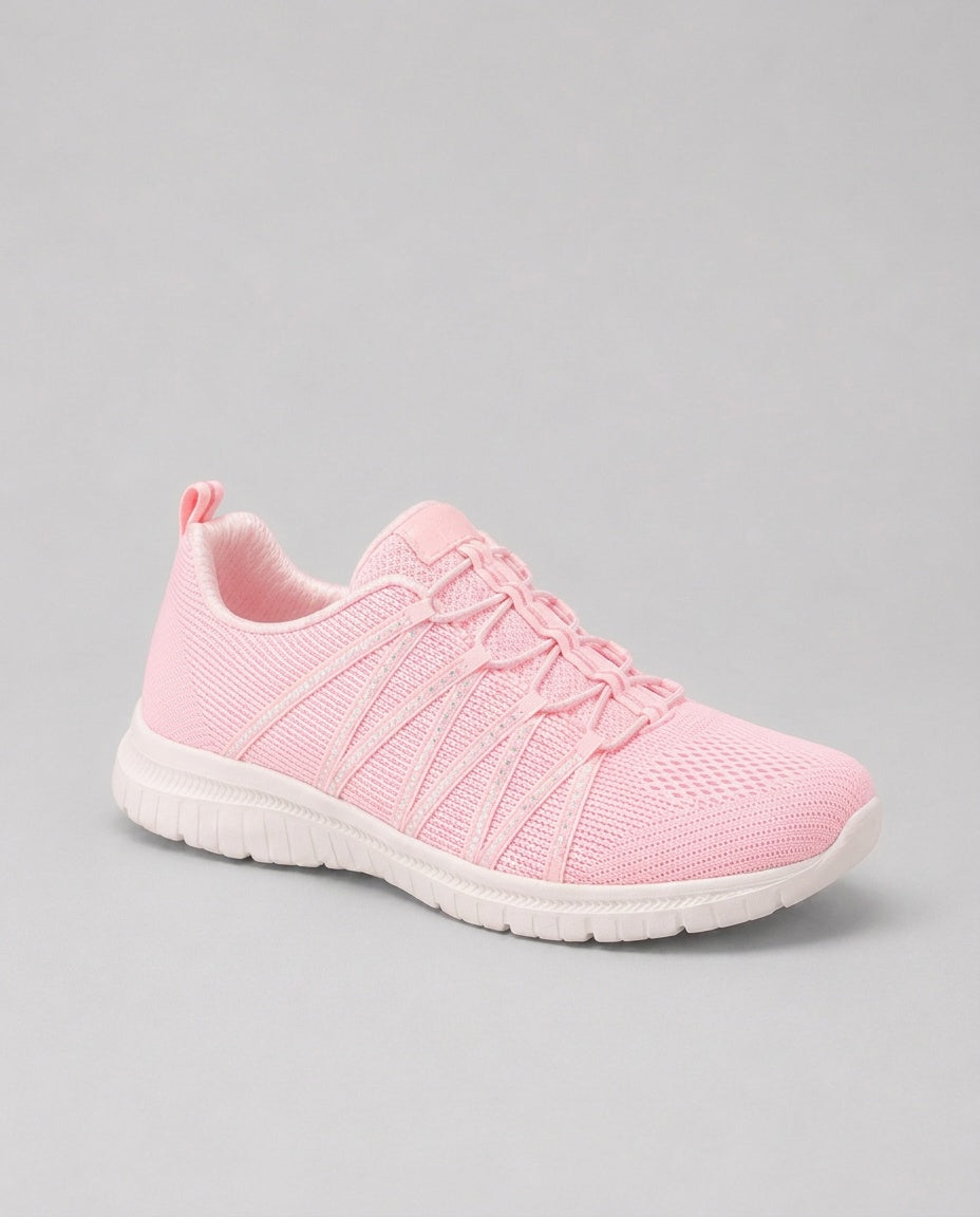 Maeve | Lightweight Sparkle Knit Slip-On Trainers
