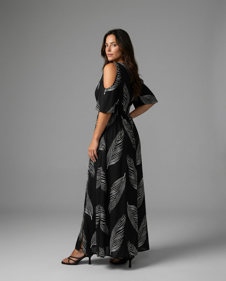 Layla | Bohemian Split Hem Maxi Dress