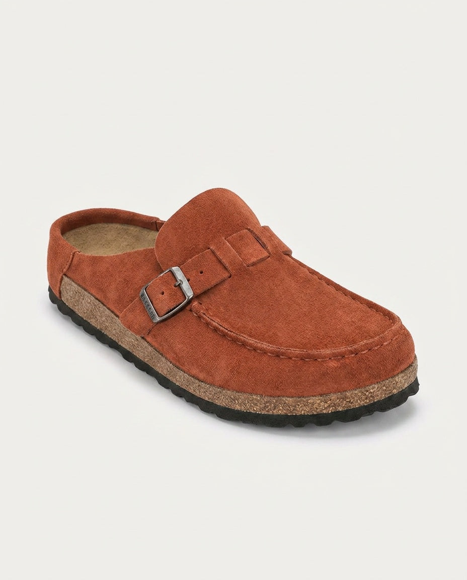 Delphi | Suede-Look Slip-On Clogs