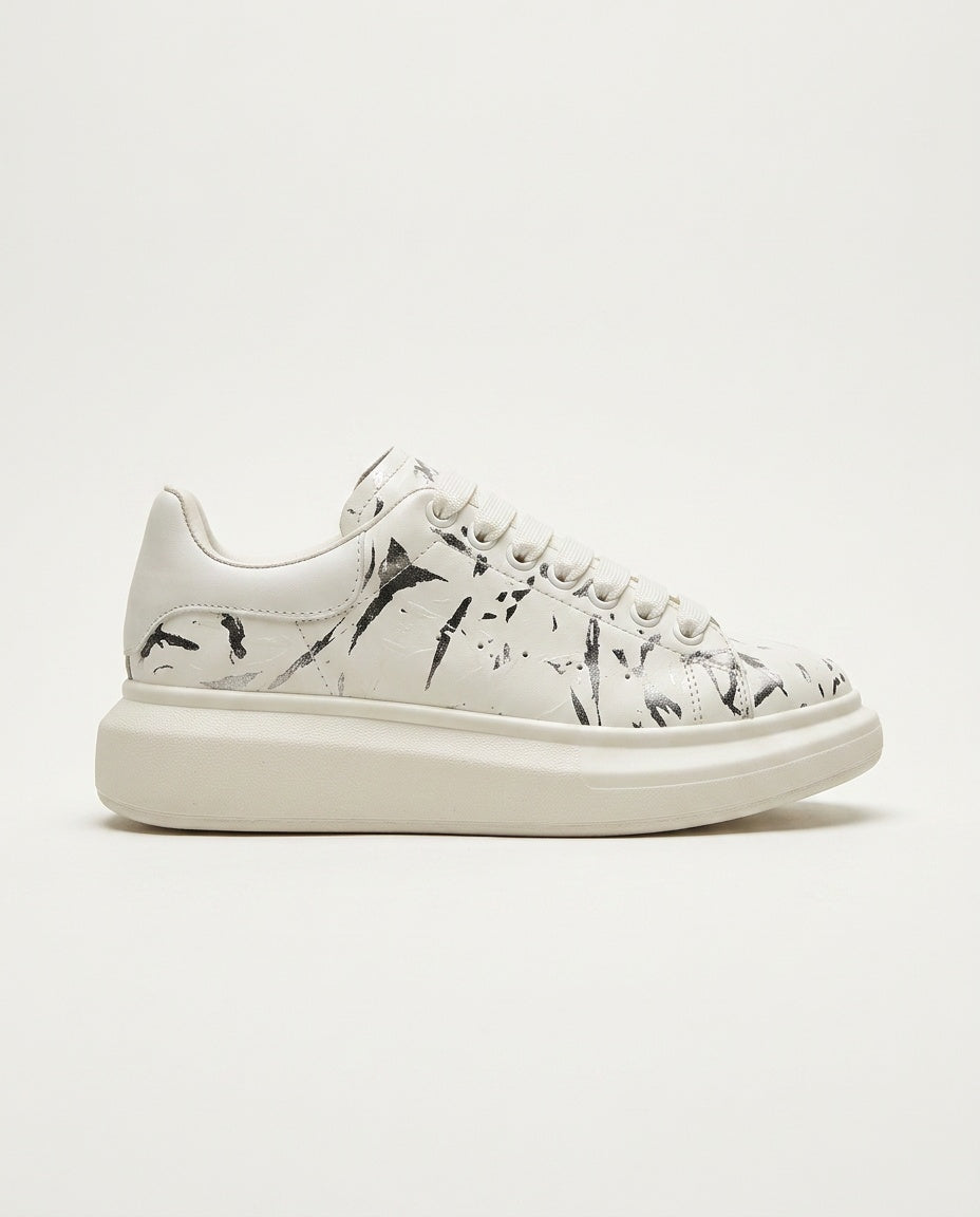 Verona | Suede-Look Platform Sneakers