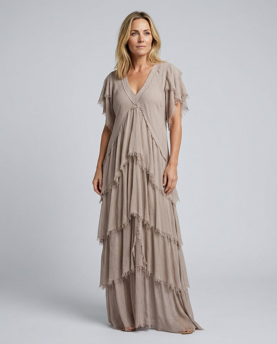 Edith | Flowy Elegant Maxi Dress