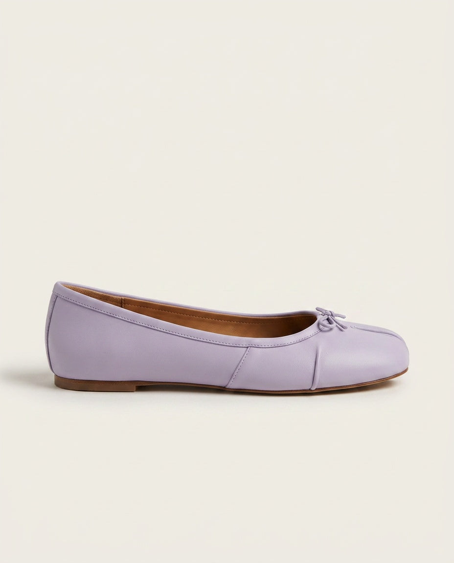 Anais | Split Toe Slip-On Flat Mules