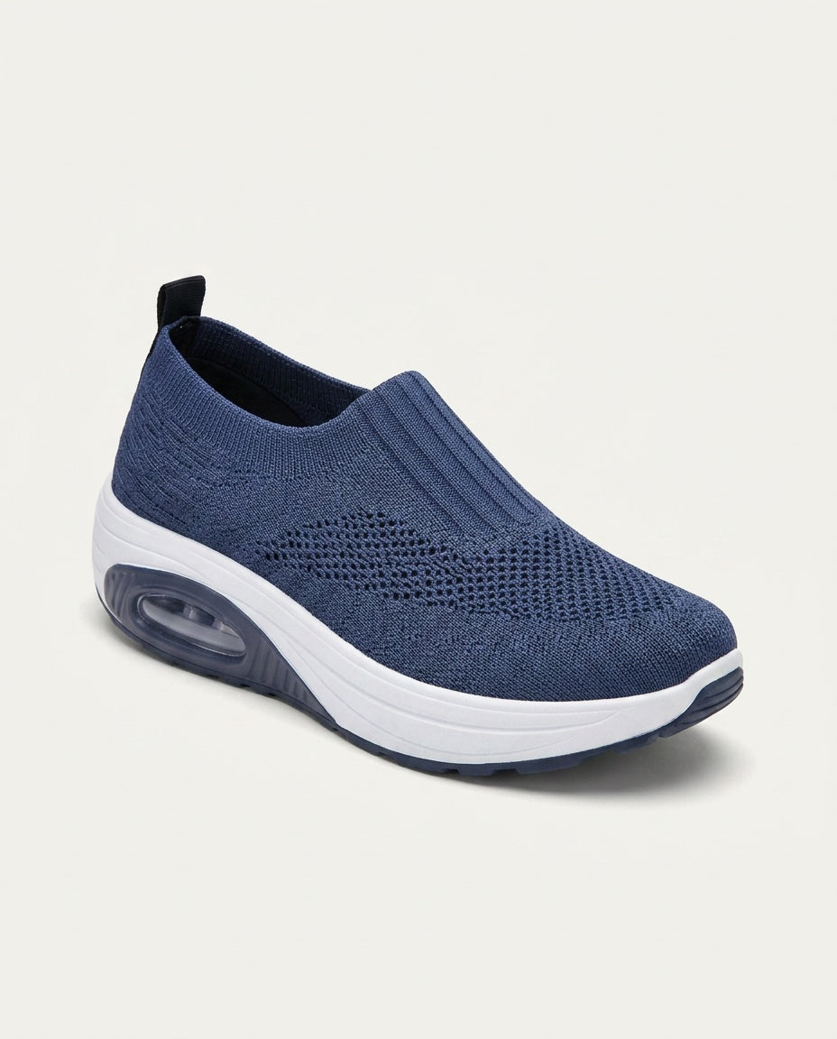 Delphine | Knit Slip-On Cushioned Walking Shoes