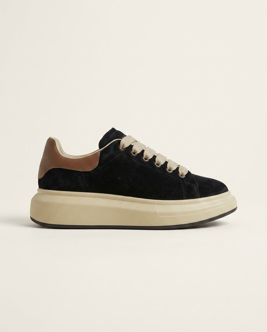 Verona | Suede-Look Platform Sneakers