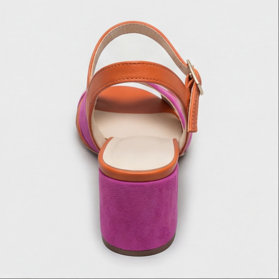 Clara | Wedge Heel Adjustable Ankle Strap Sandals