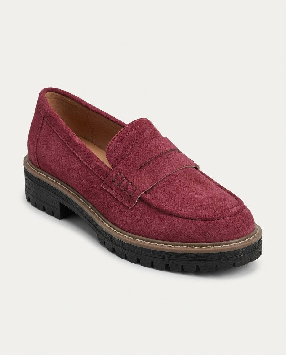 Sabine | Chunky Lug Sole Loafers