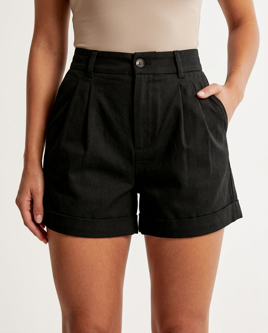 Opal | High Waist Wide-Leg Shorts