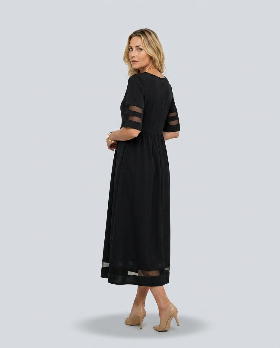 Belen | Flattering Tummy-Smoothing Midi Dress