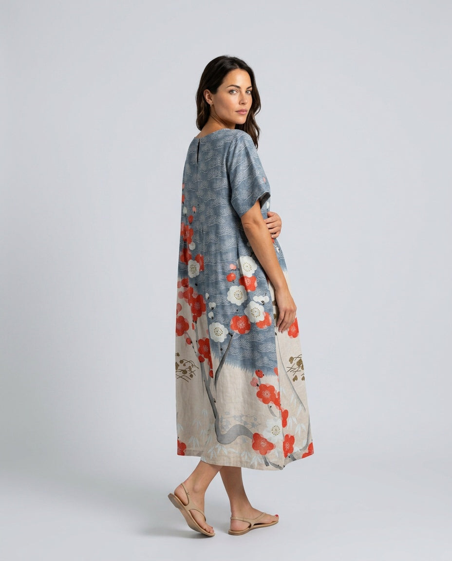 Josie | Bohemian Floral Lightweight Maxi Dress