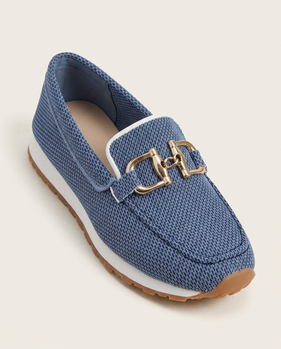 Celeste | Cushioned Sole Hybrid Loafer Sneakers
