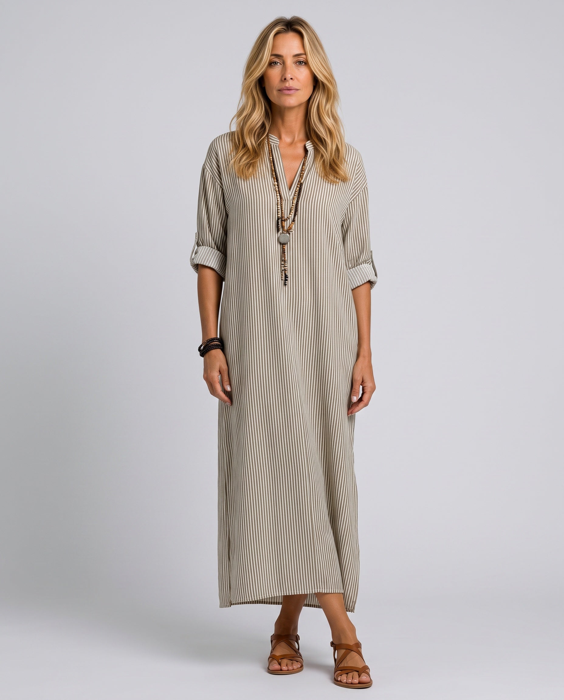 Remi | Flowy V-Neck Maxi Dress